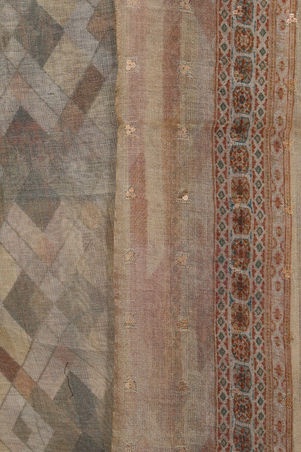 Image of Linen Silk Unstitched Suit Set Fabric (3 Pcs Set)